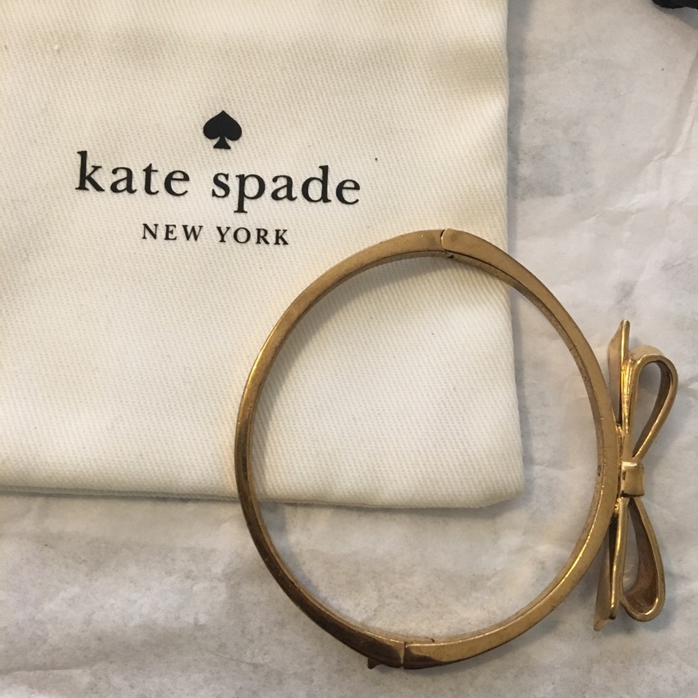 Kate Spade Love Bow Bangle Bracelet - Picture 9 of 10